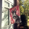 thumbnail image 2 of Love a Scottish Terrier House Flag, 2 of 4