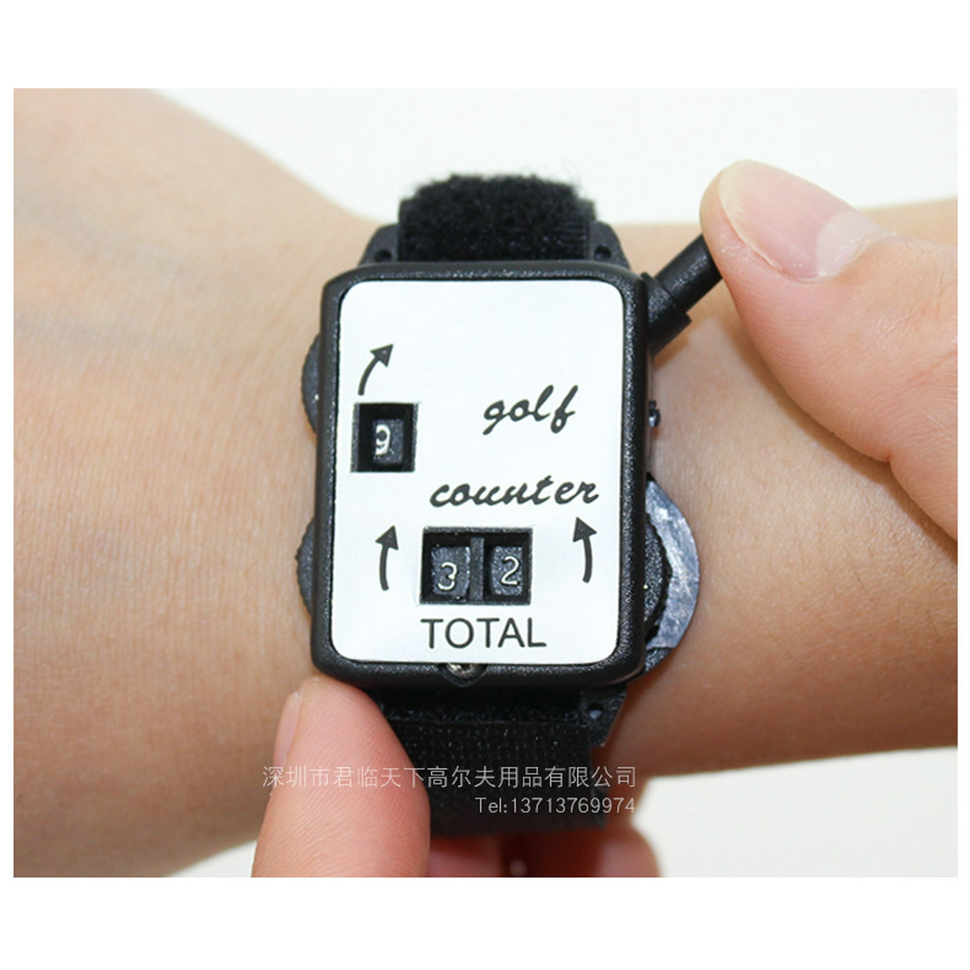 kraai Kleuterschool inzet Golf Counter Score Indicator Scoring Device Watch Shape Manual Type  Portable Tool | Walmart Canada