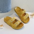thumbnail image 4 of Godom Slippers for Girls Shower Slipper Bathroom Pool Sandals Summer Non-Slip Beach Shoes Kid Cloud Slides, 4 of 7