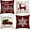 A-xmas 24, variant on Christmas Pillow Covers 16x16 Set of 4 Red Green Xmas Decorative Throw Pillows Christmas Tree Deer Santa Pillow Cases Home Outdoor Sofa Couch Cushion Covers for Christmas Decorations (16 by 16)