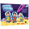 thumbnail image 1 of Juego educativo de matemáticas: sumas en espacios, suma y resta, 1 of 6