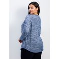 thumbnail image 2 of Avenue Women's Plus Size Rayna Hacci Drop Shoulder Top, 2 of 2