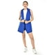 thumbnail image 1 of Set de short y chaleco de vestir Roman Fashion / Juvenil, 2213 (Azul rey) azul G, 1 of 5