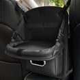 thumbnail image 1 of Naittoop Car Storage Bag Hanging Bag With Table Board Middle Hanging Bag Leather Advanced Sense Car Goods Automotive Supplies, 1 of 7