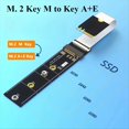 thumbnail image 4 of Cable de Extensión de Conexión de Interfaz M.2 Key M A Key A+e, Tarjeta Adaptadora NVME, 4 of 5