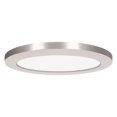 thumbnail image 1 of Access Lighting 20831TRIM-BS 9 in. ModPLUS Brushed Steel Trim Recessed for 20831 & 20837, 1 of 1