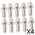 thumbnail image 1 of Conjunto de 10 tornillos de Montaje Baoblaze para pedal de batería Profesional en Acero Inoxidable 4 piezas, 1 of 8