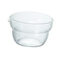 thumbnail image 4 of simhoa Glass Bowl with Pouring Spout Portable Mixing Bowl for Coffee Baking Kitchen 400ml, 4 of 8
