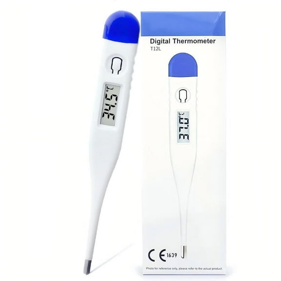 Digital Basal Body Thermometer,Rectal Underarm Thermometer,Thermometer with Fever Alert, Oral Thermometer for Adults