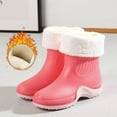 thumbnail image 3 of AUXDIQ Wellington Boots Women Mid-calf Wellies Waterproof Rain Boots Outdoor Garden Shoes, 3 of 6