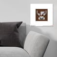 thumbnail image 3 of Gallery Pops Minecraft: Iconic Pixels - Mobs - Cow Wall Art, Unframed Version, 12" x 12", 3 of 5