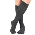 thumbnail image 4 of Y2Y2 Knee-High Dress Socks Navy 3-Pack Shoe Size 4-10, 4 of 6