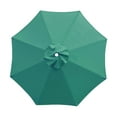 thumbnail image 1 of Toldo para sombrilla Zulema cubierta de repuesto para resistente Verde oscuro, 1 of 8