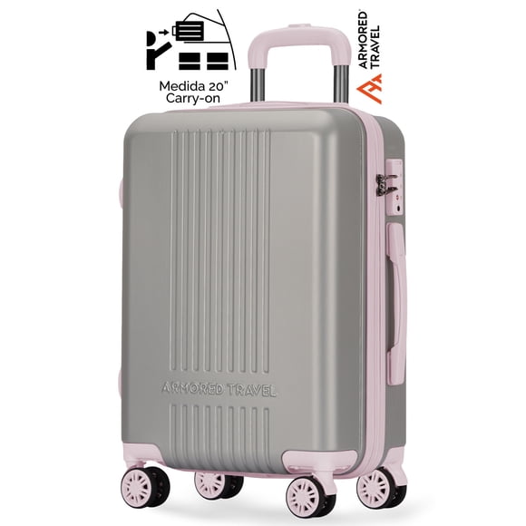 Maleta de viaje Carry-on de mano cabina 20” 10 kg ABS doble calibre candado de alta seguridad TSA LOCK Armored Travel