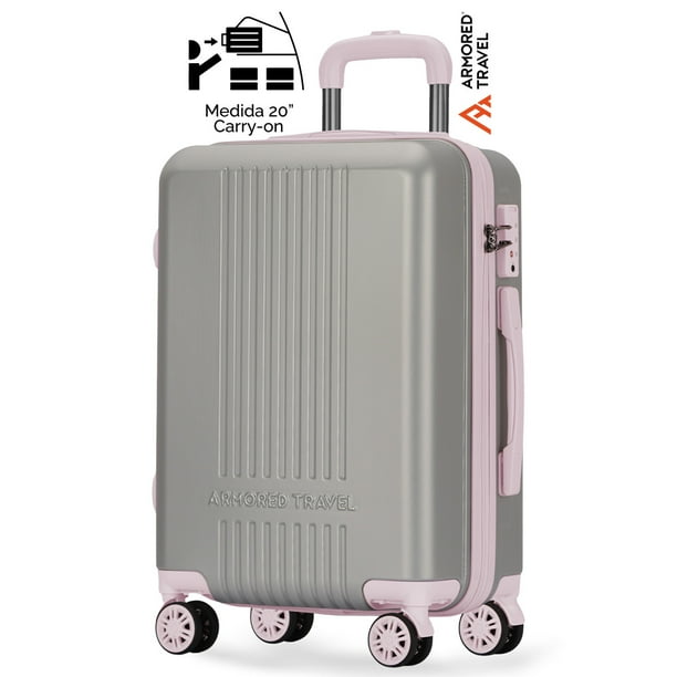 Maleta de viaje Carry-on de mano cabina 20” 10 kg ABS doble