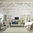 thumbnail image 2 of Addison Rugs Indoor/ Outdoor Surfside Imprints Washable Rug New Beige - 8' x 10', 2 of 5