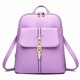 thumbnail image 1 of LHSHID casual patent pu leather Womens backpacks solid schoolbag female Rucksack women preppy style High quality school backpack, 1 of 6