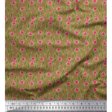 Soimoi Cotton Voile Fabric Leaves & Floral Clip Art Print Sewing Fabric Yard 42 Inch Wide Soimoi Cotton Voile Fabric Leaves & Floral Clip Art Print Sewing Fabric Yard 42 Inch Wide