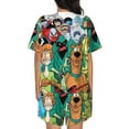 thumbnail image 3 of Lsque Scooby-Doo Women's Short-Sleeved Pajama Set - 2 Piece Soft and Lightweight Sleepwear Set-Medium, 3 of 9