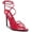 Red, variant on Womens Ada Strappy Open Toe Stiletto Heel Sandal NUDE-7