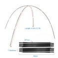 thumbnail image 1 of Fiberglass Camping Tent Pole Bars Outdoor Support Rods Awning Frames Kit 4.0M, 1 of 9