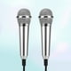 thumbnail image 2 of EeaseMX micrófonos móviles K Song, mini micrófonos para teléfono celular (plateados, tipo aleatorio)., 2 of 8