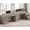 Grey, variant on 110.3" Long Two Person Desk with 7 Drawers and Storage Cabinet, Farmhouse Computer Desk for Home Office