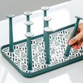 thumbnail image 6 of Promotions! Water Cups Shelf Dust-proof Cup Drying Rack Multifunctional Plastic Draining Glass Cup Holder Stand Easy to Clean for Bottle, 6 of 6