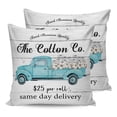 thumbnail image 7 of Outdoor Throw Pillow Cover Farmhouse Blue Truck with Cotton Toilet Paper Waterproof Cushion Covers 2 Pack Wooden Plank Pillow Cases Home Decoration for Patio Garden Couch Sofa, 7 of 7