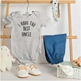 thumbnail image 3 of I Have The Best Uncle Adorable Romper Boys or Girls Infant Baby Brisco Brands NB, 3 of 6