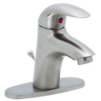 Premier Westlake Single Handle Centerset Lavatory Faucet, 4 In., 1.5 Gpm, Brushed Nickel