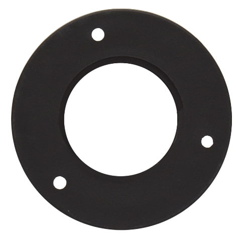 MPI Boat Flange 747-2000 | 2 1/4 Inch Black Plastic