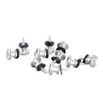 thumbnail image 1 of Guitar Strap Lock Button, 10 Pcs Mushroom Style Adjustable Universal Metal Guitar End Button For Ukulele Bass, 1 of 8