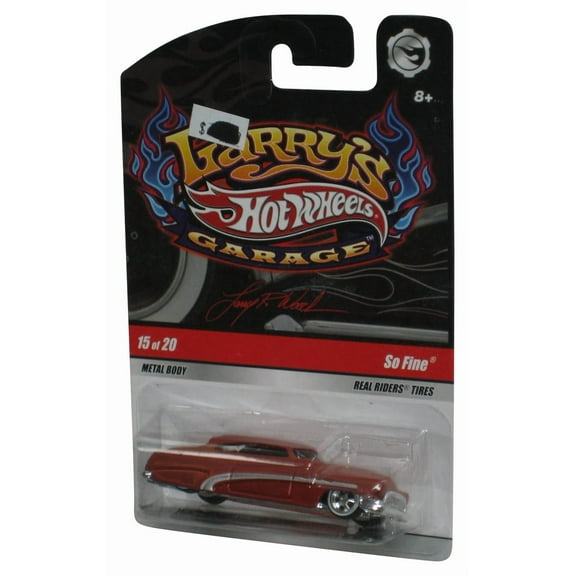 Hot Wheels Larry's Garage (2008) Brown Metal Body Real Riders So Fine Car 15/20