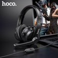 thumbnail image 4 of Hoco W103 Phantom Touring Headset Gaming Headset Computer Wire-controlled Desktop Laptop Omni-directional Headset, 4 of 5