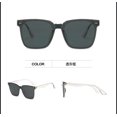 thumbnail image 2 of Gafas de sol polarizadas Gafas de sol de mujer anti-ultravioleta de alto grado Retro One Gafas de sol Gris XianweiShao 9024715049872, 2 of 2