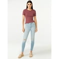 thumbnail image 3 of Free Assembly Women's High Rise Skinny Jeans, 3 of 6