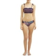 thumbnail image 2 of No Boundaries Juniors' Magic Carpet Smocked Swimsuit Top, 2 of 4