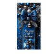 thumbnail image 7 of Ouuluon Festive Christmas Door Curtain, 35X71 inch Hanging Cover for Front Door Wall Holiday Party Decoration, 7 of 7
