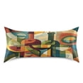 thumbnail image 2 of Satin Pillowcase Home Luxury Envelope Pillowcases Soft And Smooth Abstract Design Of Bottles & Glasses, 2 of 6