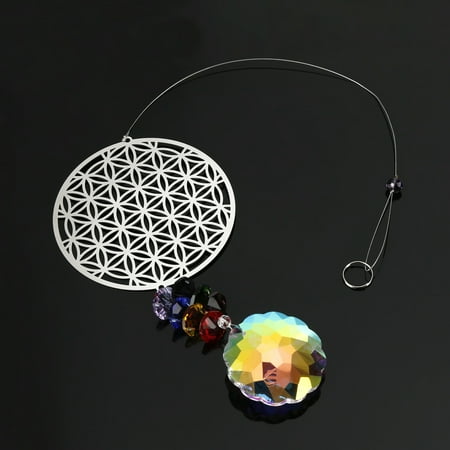 

WEPRO Clear Glass Pendant For Window Outdoor Garden Decoration