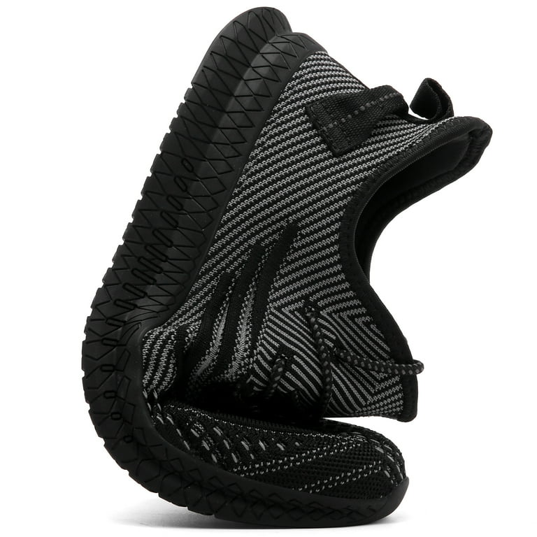 Mens Non Slip Walking Sneakers Lightweight Breathable Slip  display picture 1