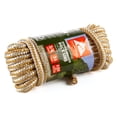thumbnail image 4 of (2 pack) Ozark Trail Double-Braided Nylon Marine Dock Line, 3/8 in x 25 ft, Up to 20 ft Boats, 550 lb Maximum Working Load, Gold, 4 of 14