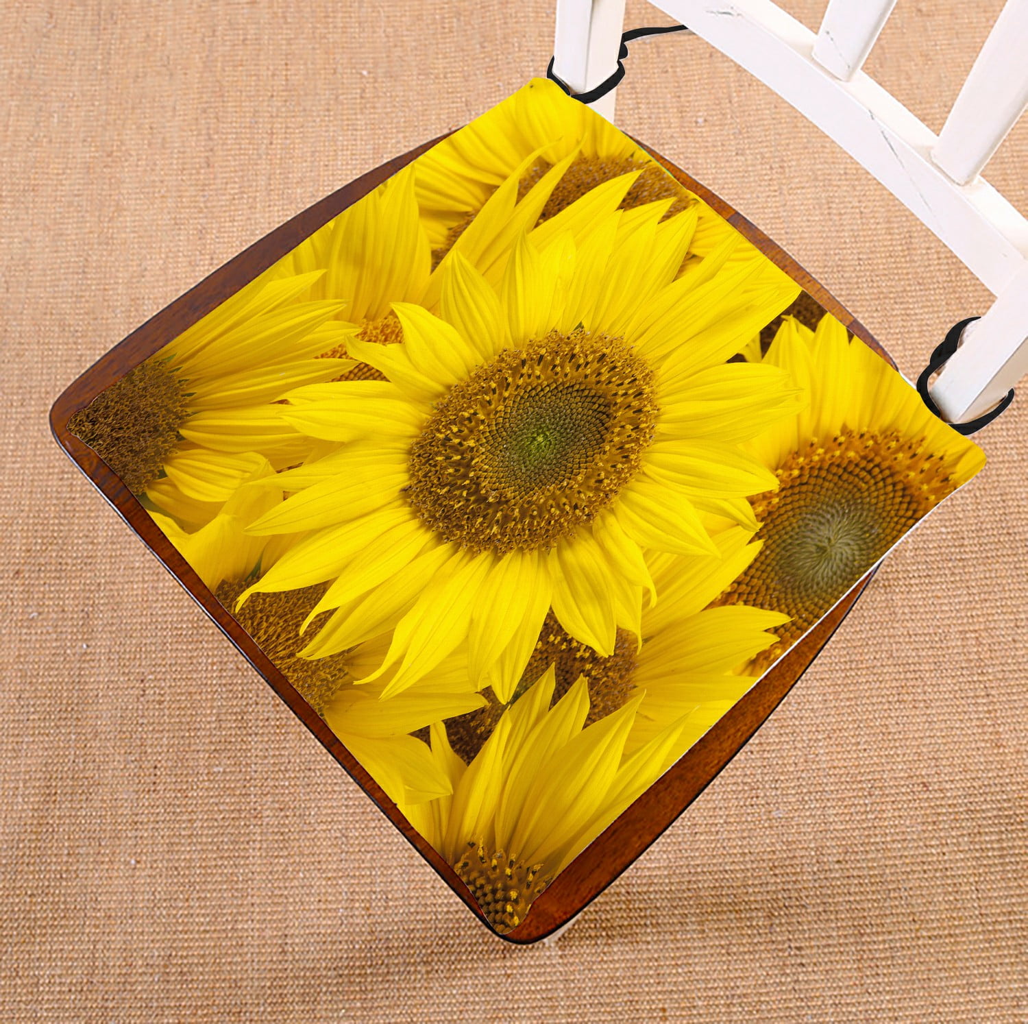 ABPHQTO Sunflowers Chair Pad Seat Cushion Chair Cushion Floor Cushion