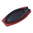 thumbnail image 2 of GROWTH TANK Griddle Steak Fry Plate Shaped Fryer Gratin Dish for Induction Cookware D, 2 of 9