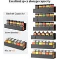 thumbnail image 3 of BAODELI 6 Pack Magnetic Spice Rack Organizer Storage for Refrigerator and Oven, Fridge Organizers and Shelf, 3 of 7