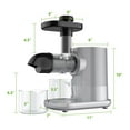 Costway Horizontal Slow Masticating BIG Juicer Cold Press VEGETABLE
