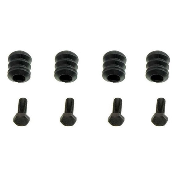 KarParts360 For Ford Focus 2001-2007 Disc Brake Hardware Set | Regular Grade