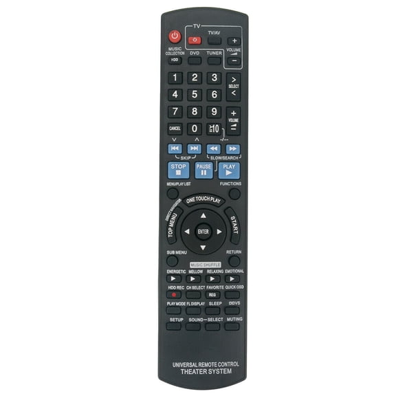 N2QAYB000150 Replace Remote for Panasonic Home Theater SC-PTX7 SA-PTX7 SB-FCX9