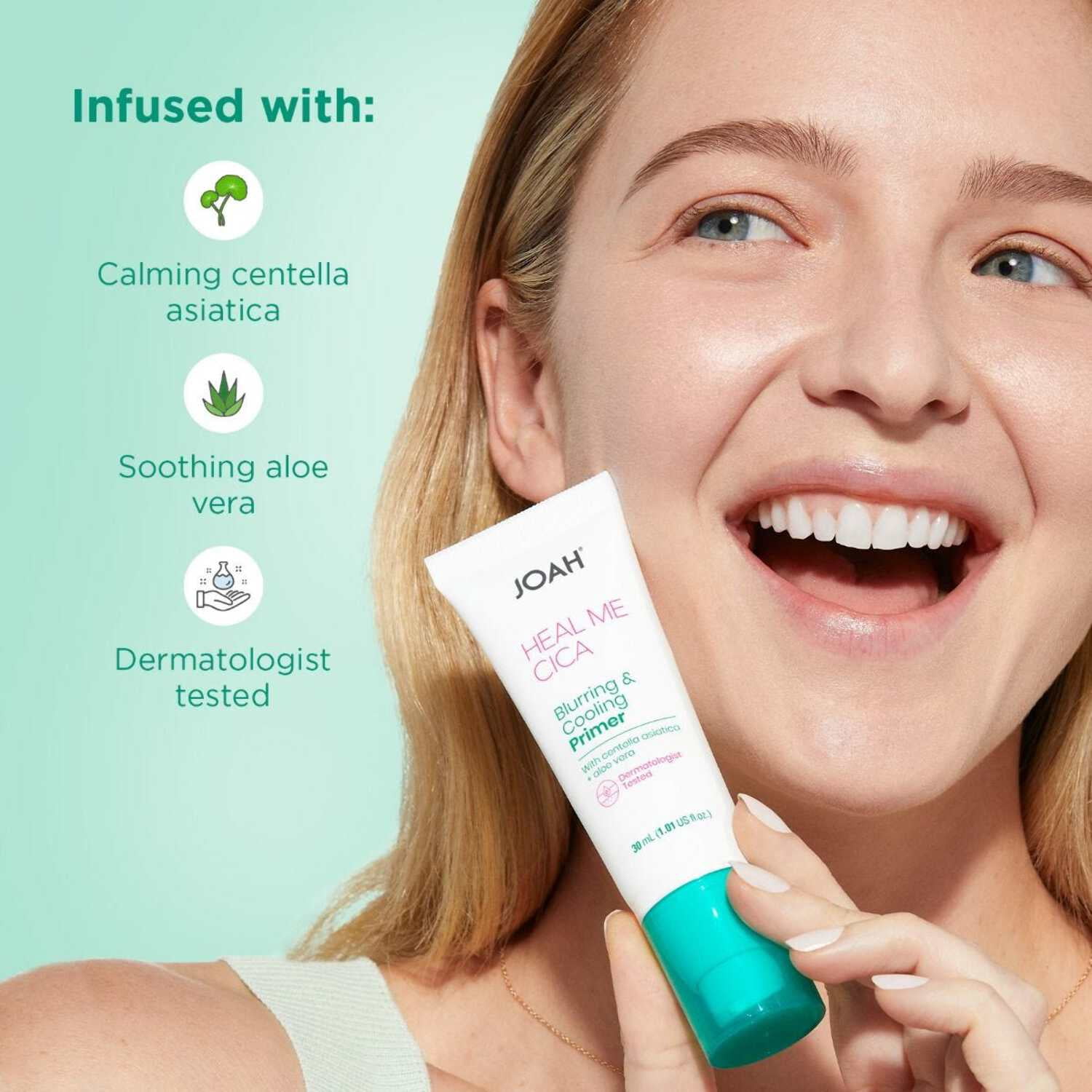 JOAH Heal Me CICA Primer, Blurring  Cooling Face Primer